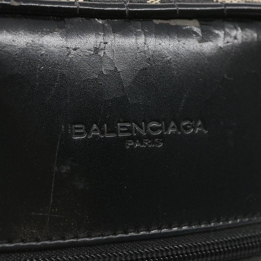 BALENCIAGA Shoulder Bag Canvas Beige Auth bs12164 - Picture 9 of 16